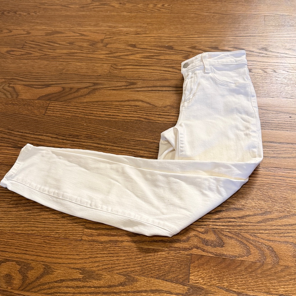 L'agence Women’s White Denim Jeans Size 24